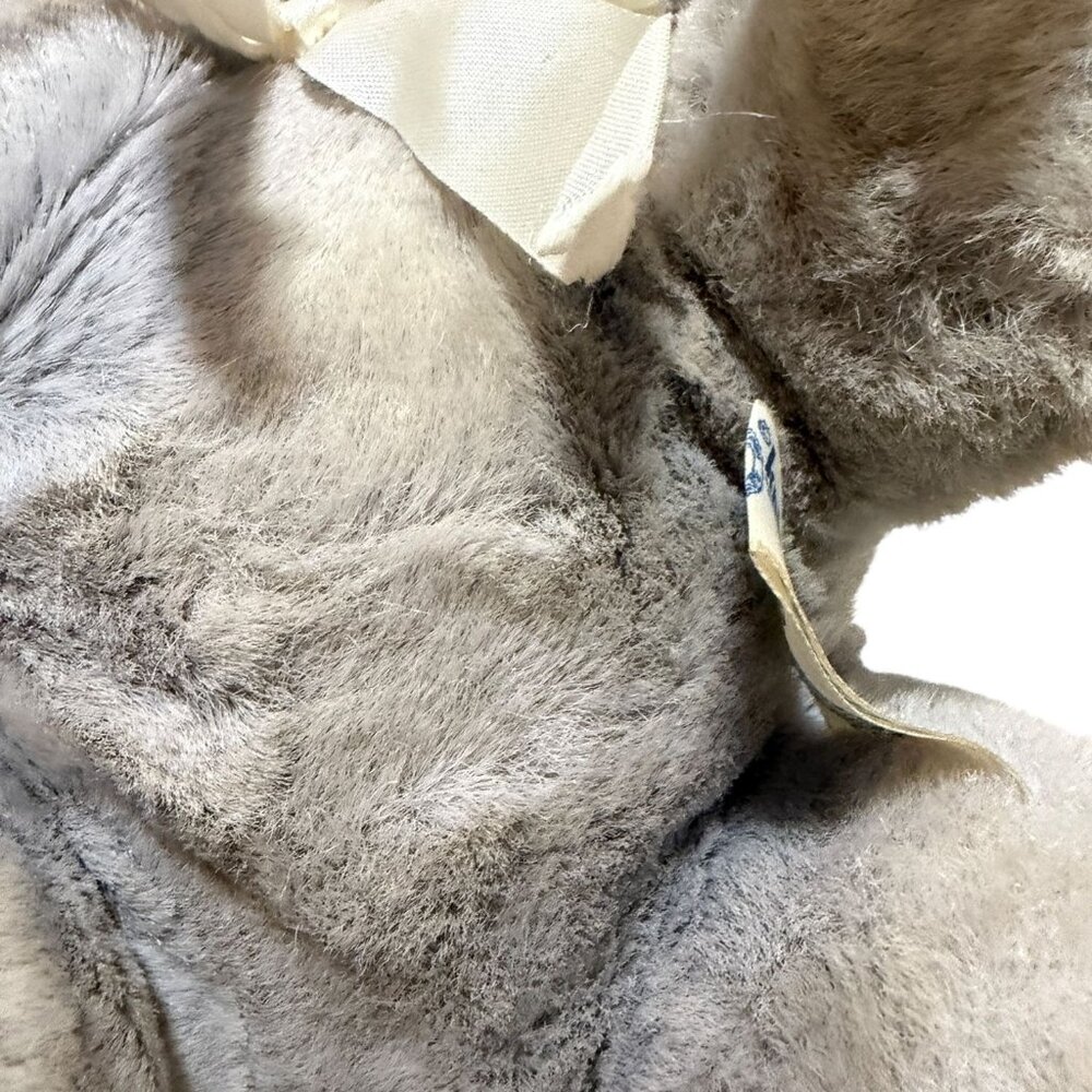 Vtg Knickerbocker Animals Of Distinction Gray Squirrel Plush Toy Posable Tail - Picture 12 of 15